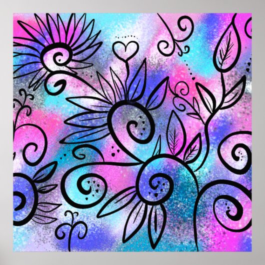 鳥おもしろい芸術 ポスター (正面)