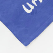 鳥おもしろい語アーバンチキン農家 フリースブランケット (角)