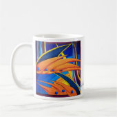 "鳥および楽園" コーヒーマグカップ (左)