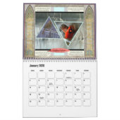 鳥および水(中型の)カレンダー カレンダー (1月 2026)