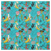 鳥および目 ファブリック (見本)