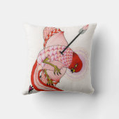 鳥および矢 クッション (裏面)