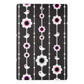 鳥および花模様 ミニクリップボード (裏面)