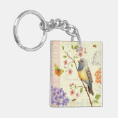 鳥および蜂 キーホルダー (正面左)