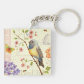 鳥および蜂 キーホルダー (裏面)