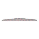 鳥および蝶が付いている花パターン タイヘッドバンド (正面)