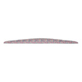 鳥および蝶が付いている花パターン タイヘッドバンド (裏面)