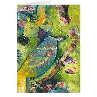 鳥および蝶カード