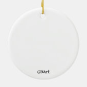 鳥お洒落の棲む家 セラミックオーナメント (裏面)