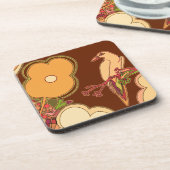 鳥お洒落類 コースター (左側)