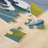 鳥お洒落類 ジグソーパズル (側面)