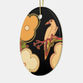 鳥お洒落類 セラミックオーナメント (左)