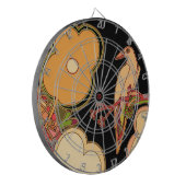 鳥お洒落類 ダーツボード (正面左)