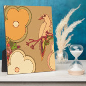 鳥お洒落類 フォトプラーク (側面)