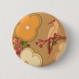 鳥お洒落類 缶バッジ