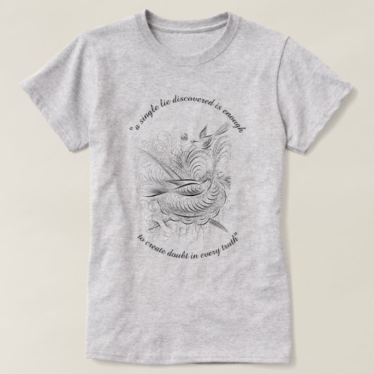 鳥かけTシャツ Tシャツ (デザイン正面)