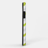 鳥かごのシェブロンのジグザグ形のヴィンテージの緑のiPhone 5 Case-Mate iPhoneケース (裏面/右)