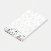 鳥かごの子の背景パターン ポストイット (アングル)