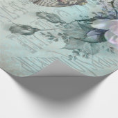 鳥かごの花 ラッピングペーパー (角)