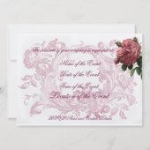 鳥かご (The Bird Cage) 招待状 (裏面)