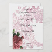 鳥かご (The Bird Cage) 2 招待状 (裏面)