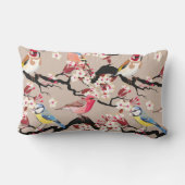 鳥かわいらし型腰枕 ランバークッション (裏面)