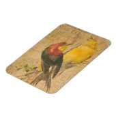 鳥かわいらし類 マグネット (左側)