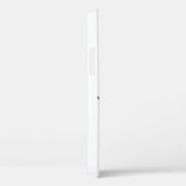 鳥がお洒落いる可愛い紫猫 Case-Mate iPhoneケース (裏面 / 右)