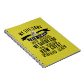 鳥がマスタード素晴らしイエローを歌う ノートブック (右側)