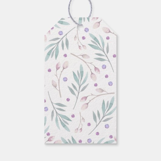 鳥が可愛い森 ギフトタグ (裏面)