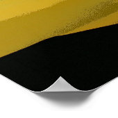 鳥が夕暮れ ポスター (角)