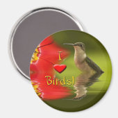鳥が大好き マグネット (正面/裏面)