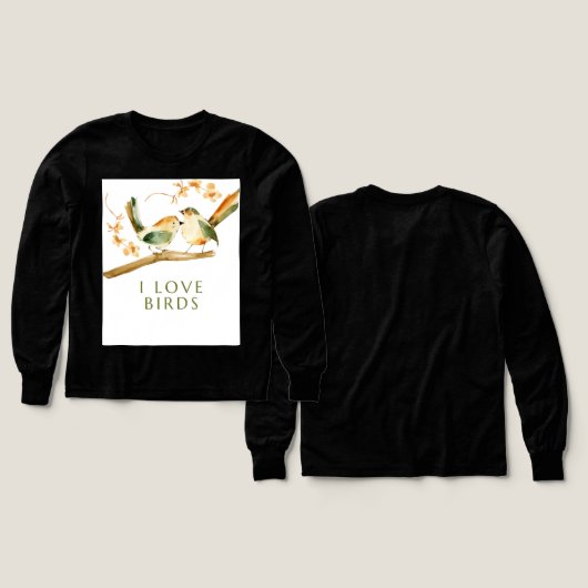 鳥が好きだ (デザイン 正面＆背面)