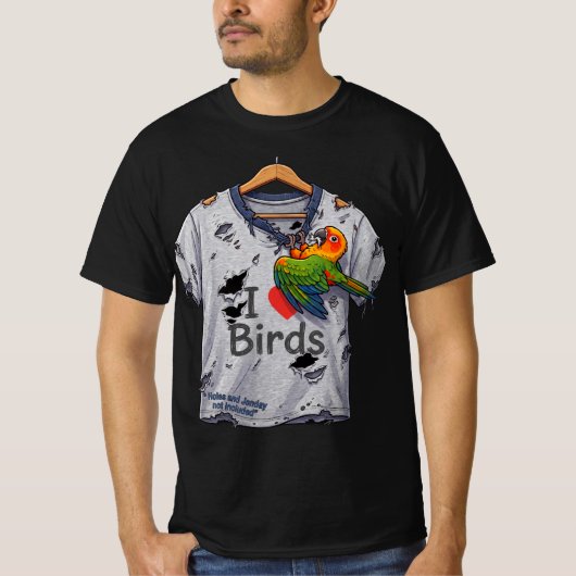 鳥が好き Tシャツ (正面)