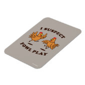 鳥が怪しい遊 マグネット (左側)