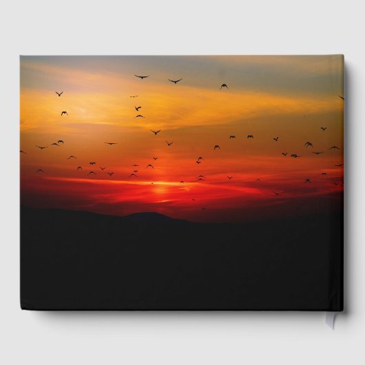 鳥が日の出の空祝で生きる ゲストブック (裏面)