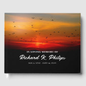 鳥が日の出の空祝で生きる ゲストブック (正面)