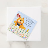 鳥が猫を近郊に迎える |新しい近隣 フェイバータグ (インサイチュ)