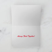 鳥が群がる カード (内部)