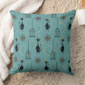 鳥が逃げた夜 クッション (ブランケット)