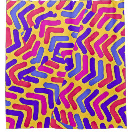 鳥が集まって！ シャワーカーテン