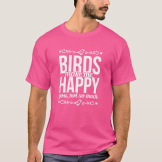 鳥が鳥の愛人を幸せに Tシャツ