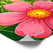 鳥が鳥小屋をのまわりにかがむ ポスター (角)