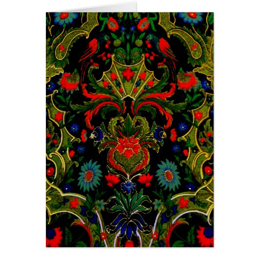 鳥が～のカードを飾る (正面)