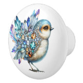 鳥きらきら光るテーマ セラミックノブ (右)