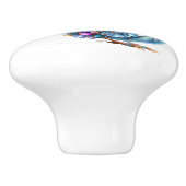 鳥きらきら光るテーマ セラミックノブ (側面)