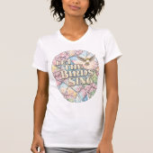 鳥たちに歌わせて ― 春の万華鏡の詩 Tシャツ (正面)