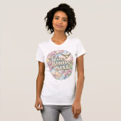 鳥たちに歌わせて ― 春の万華鏡の詩 Tシャツ (正面フル)