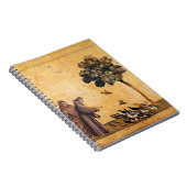 鳥たちに説教するアッシジの聖フランシス ノートブック (右側)