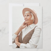 鳥たちの朝の追悼　死没記念日 招待状 (裏面)